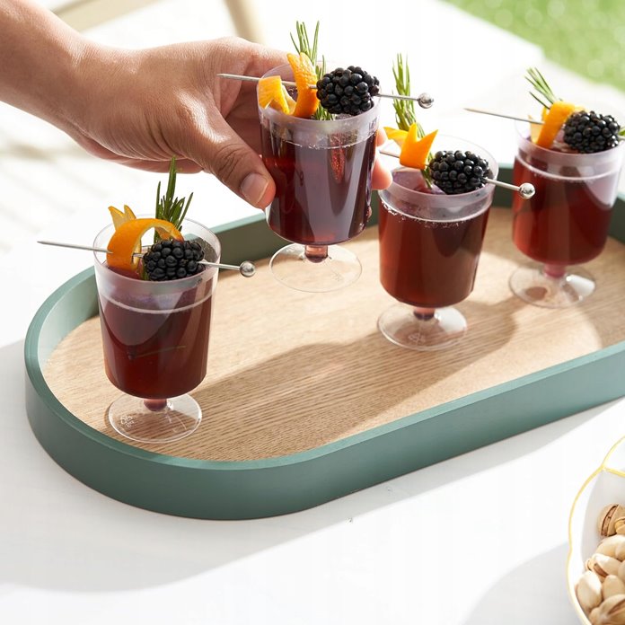 Kieliszki wielorazowe 10 sztuk na wesele poprawiny