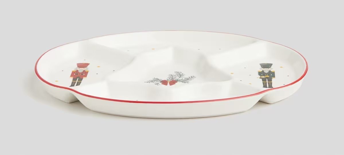 Półmisek Dziadek do orzechów talerz świąteczny