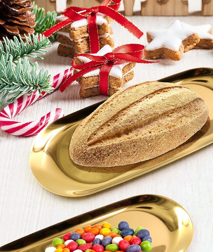 Tacka dekoracyjna złota 30 cm