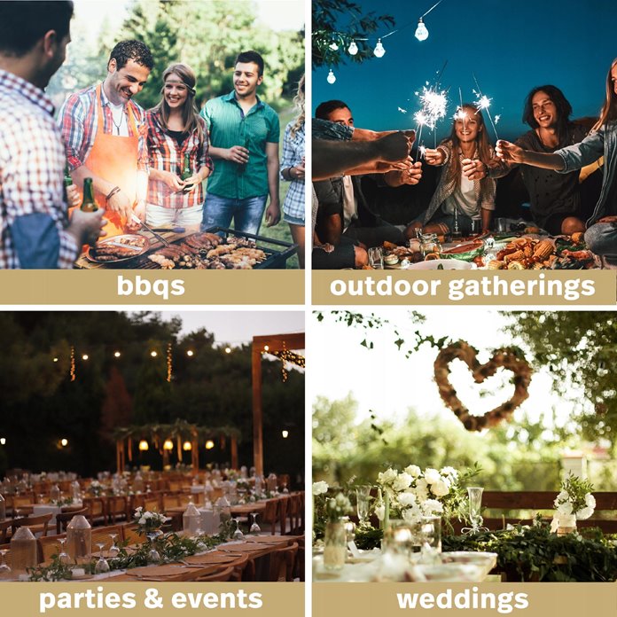 Złote talerze wielorazowe 10 sztuk deserowe