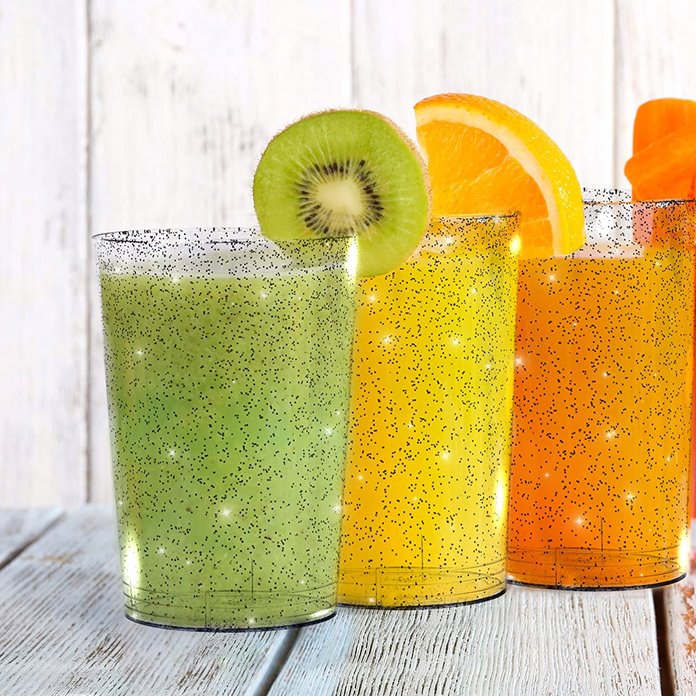 Zestaw imprezowy dla 25 osób srebrny