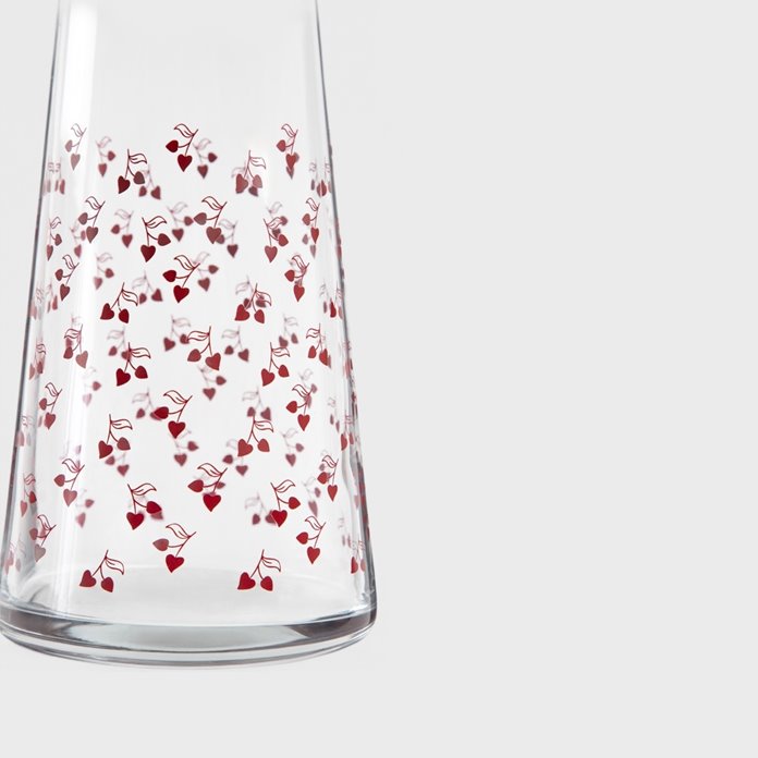 Karafka Homla CHERISH LOVE 1,2 l wisienki wiśnie walentynki lato piknik