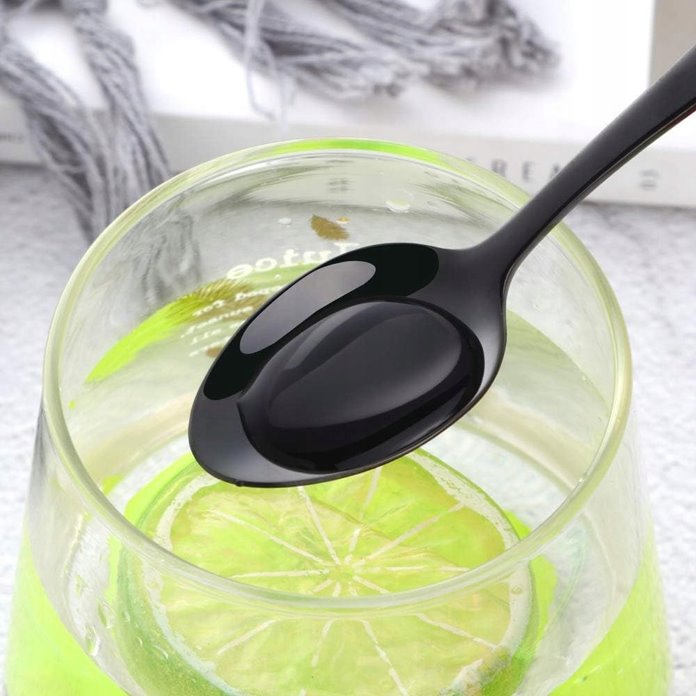 Łyżeczki czarne 12 sztuk