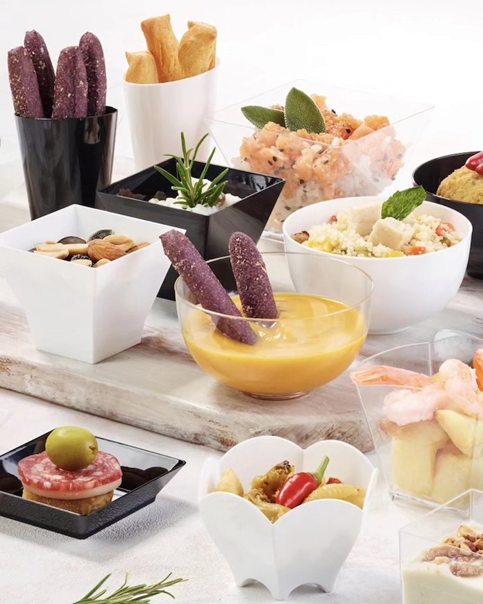 Elegancki Pucharek finger food 120 ml zmywarka 500