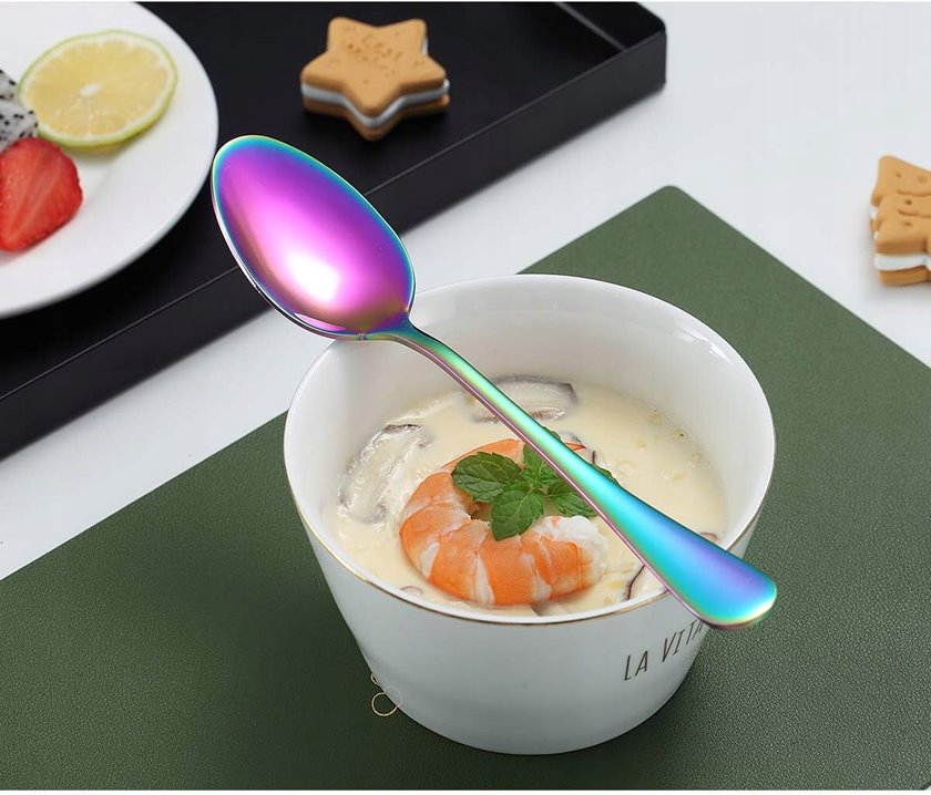 Łyżeczki opalizujące 6 sztuk