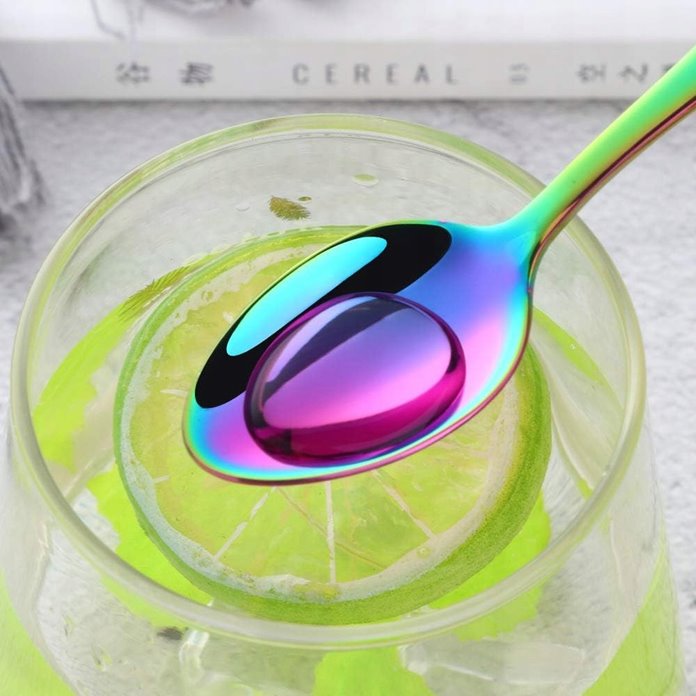 Łyżeczki opalizujące 12 sztuk