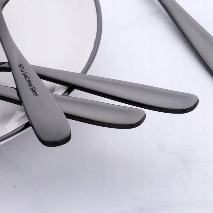 Widelczyki czarne 8 sztuk