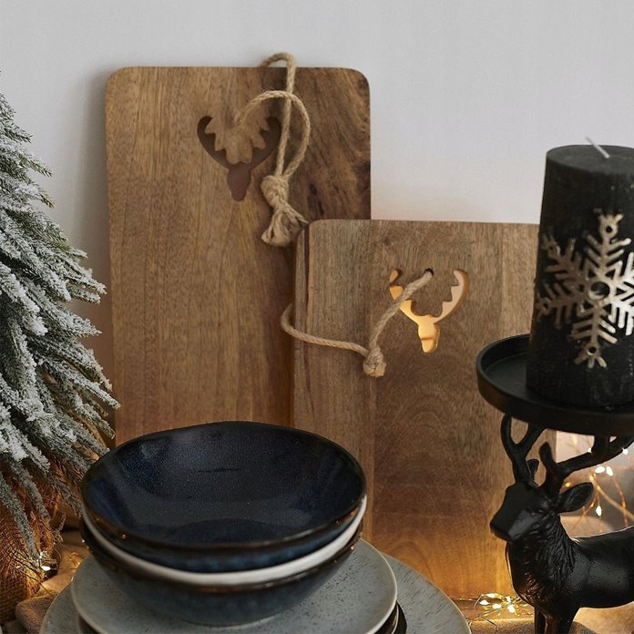 Deska REINDEER dekoracyjna 38x19 cm