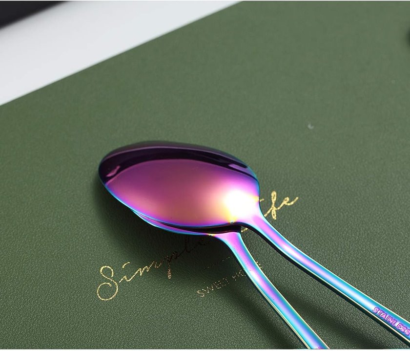 Łyżeczki opalizujące 6 sztuk