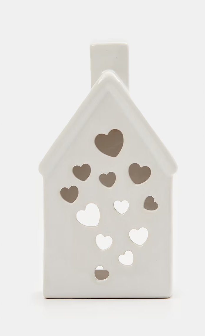 Domek biały dekoracyjny