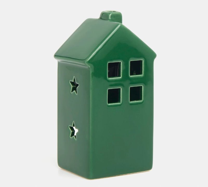 Domek dekoracyjny zielony