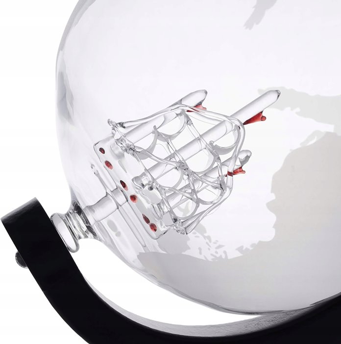 Karafka do whisky globus 1,5 l