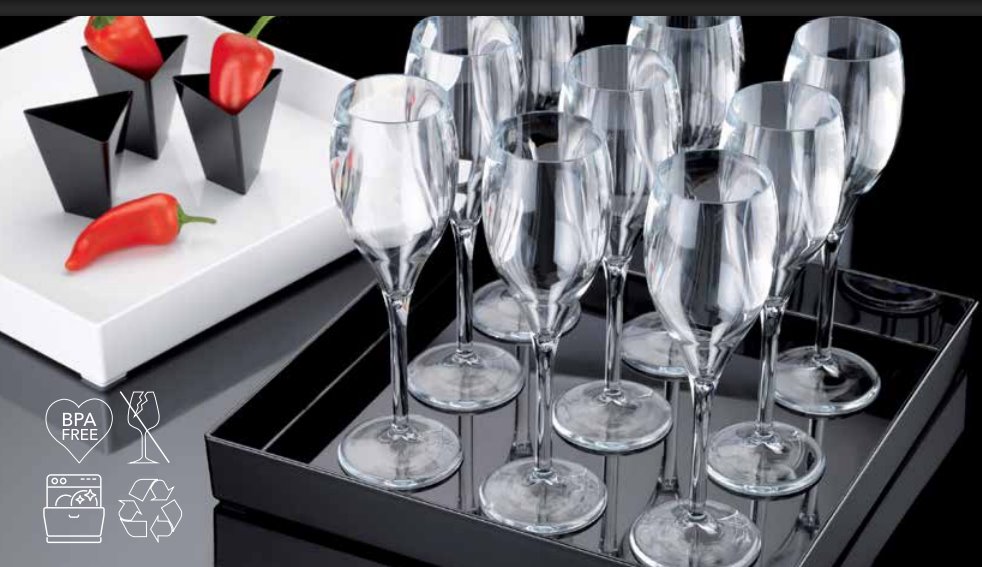 Kieliszek do szampana 150 ml – SAN 500 myć