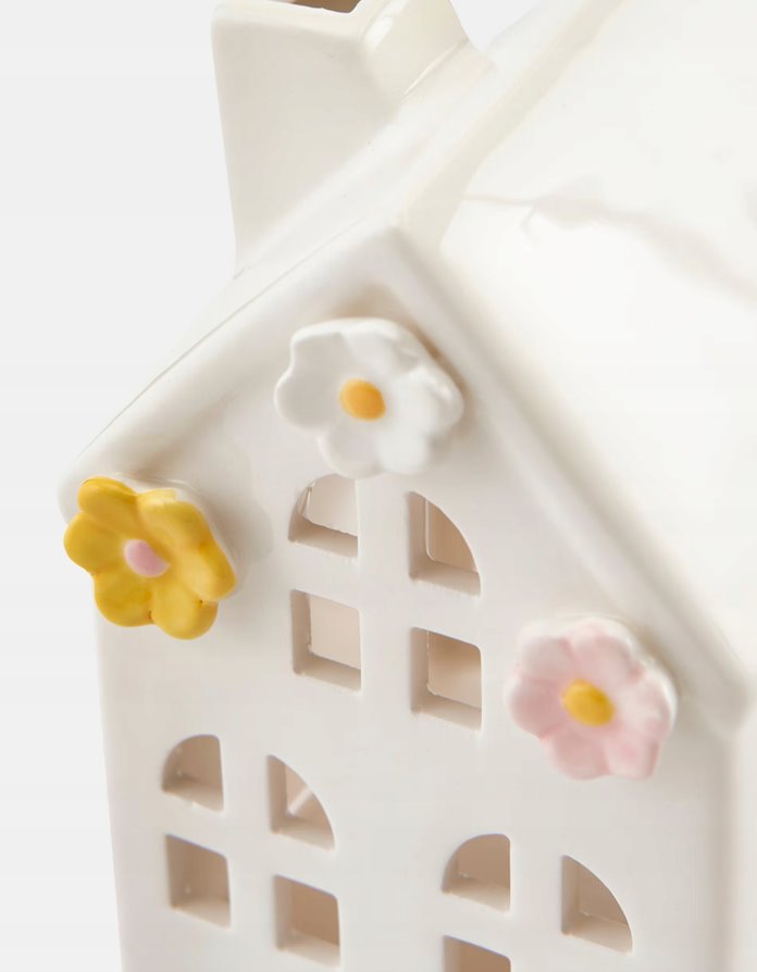 Domek ceramiczny na tealight 12 cm