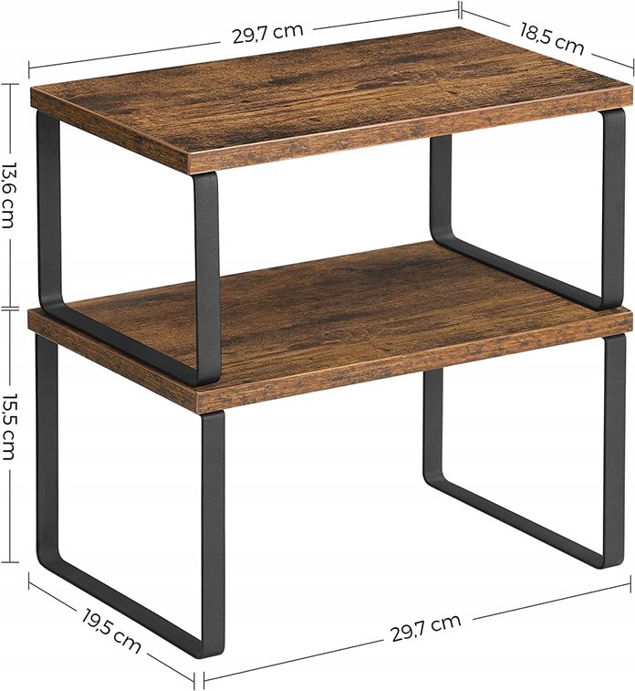 Półki kuchenne organizer  4 szt