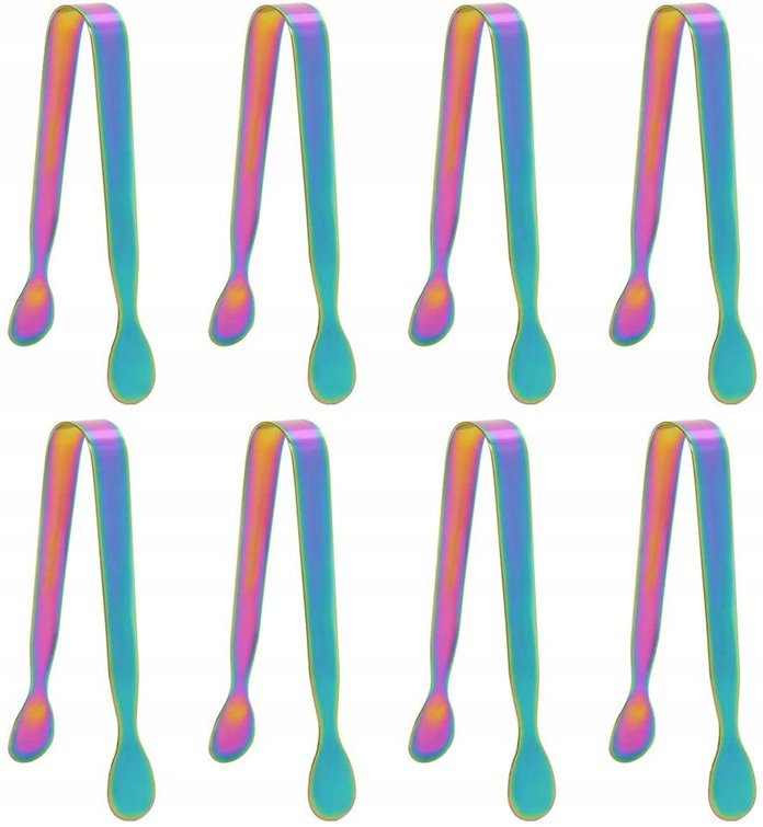 Szczypce do cukru opalizujące