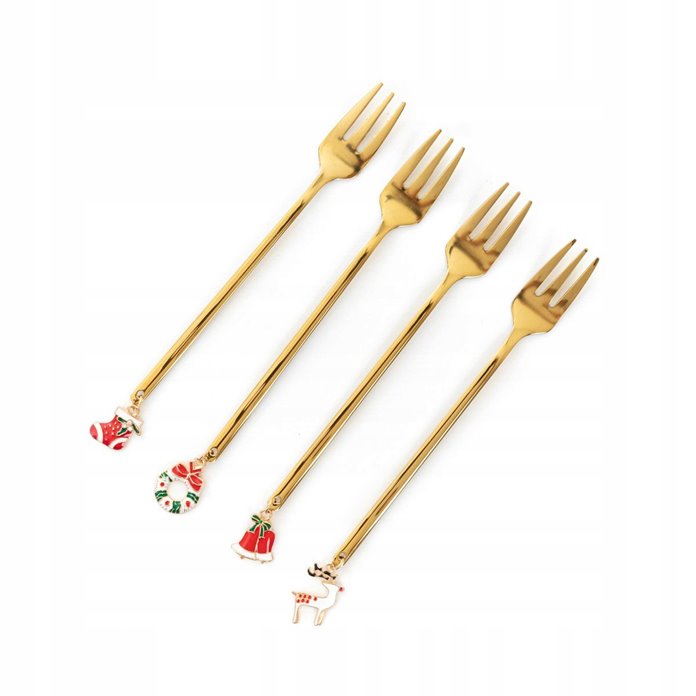 Widelczyki świąteczne Homla 4 sztuki