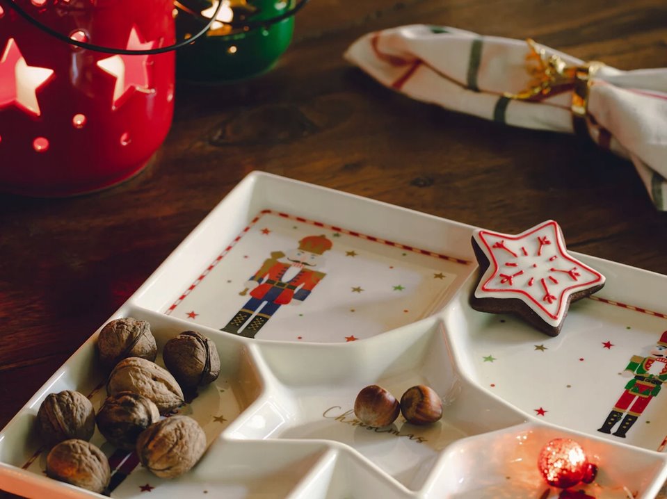 Talerz świąteczny Nutcracker