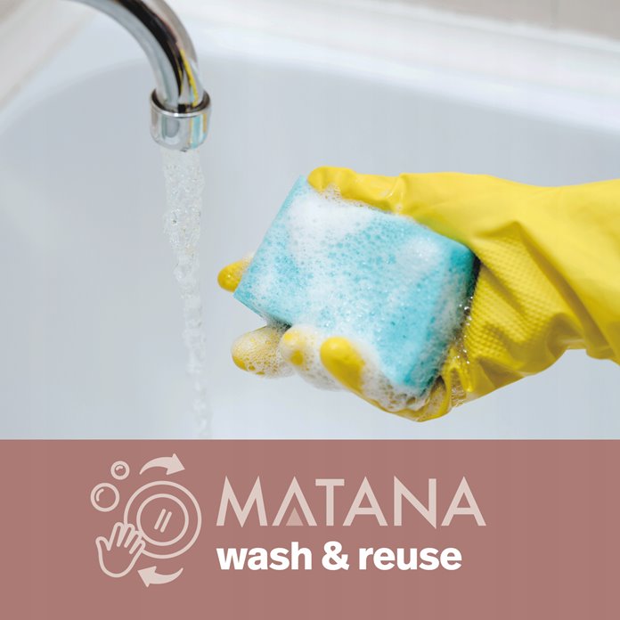 Różowe talerze wielorazowe zestaw 10 sztuk deserowe