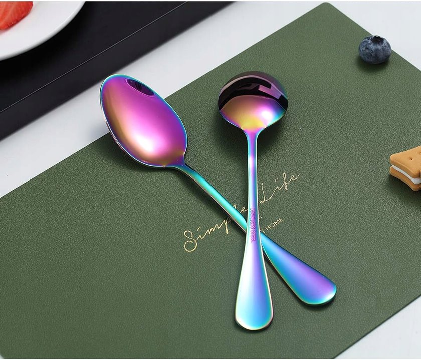 Łyżeczki opalizujące 6 sztuk