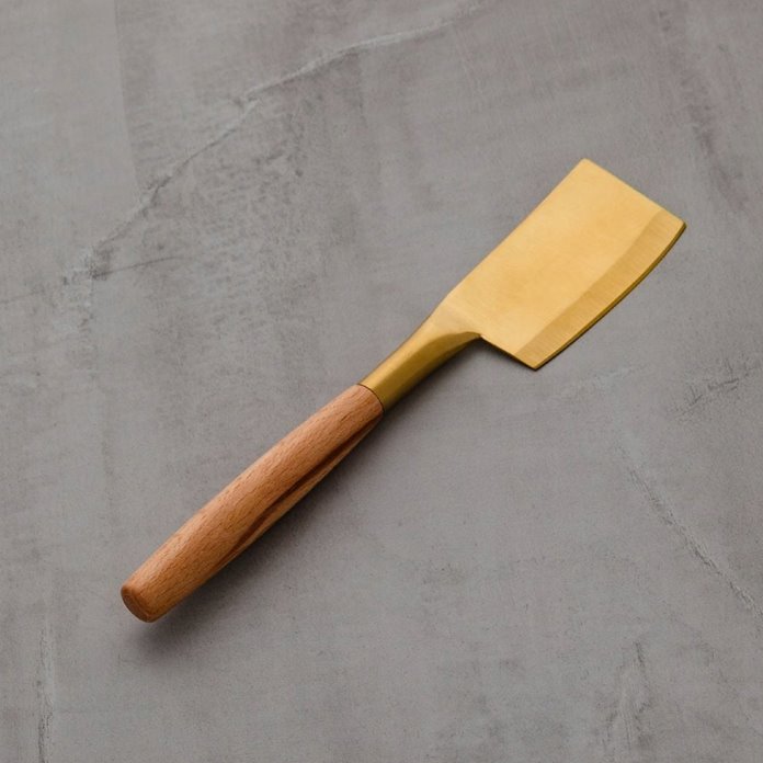 Nóż do sera złoty