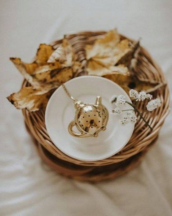 Zaparzacz do herbaty Homla złoty