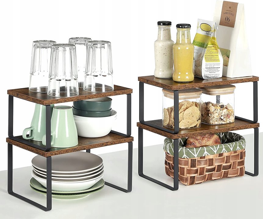 Półki kuchenne organizer  4 szt