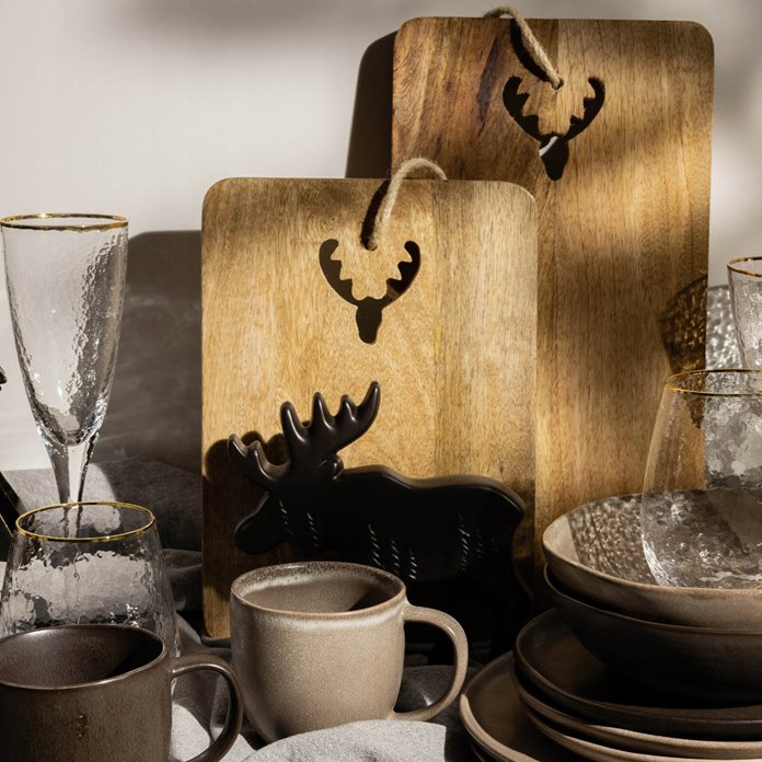 Deska REINDEER dekoracyjna 38x19 cm