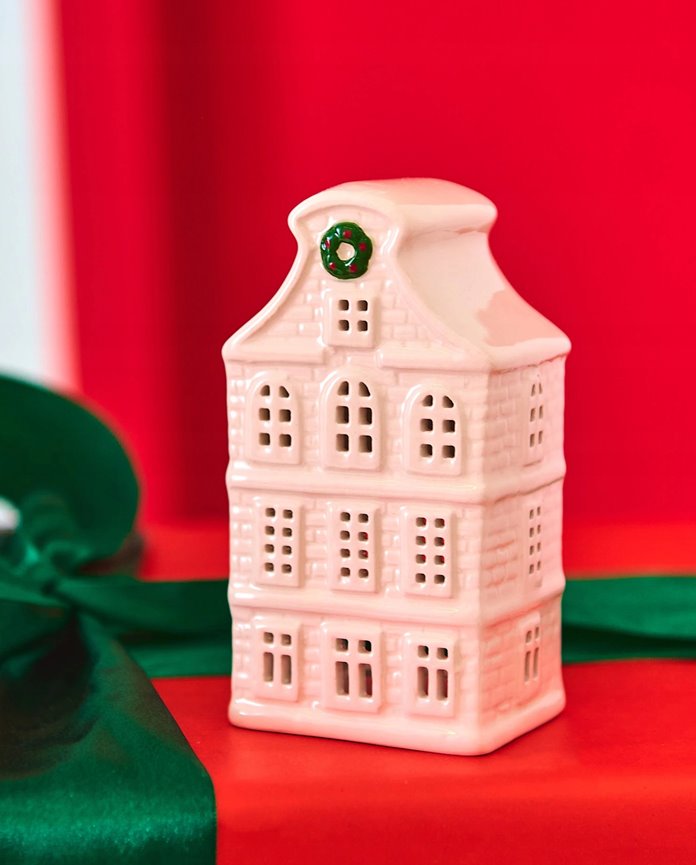 Domek biały dekoracyjny