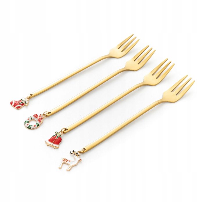 Widelczyki świąteczne Homla 4 sztuki