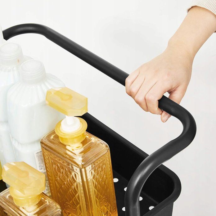 Trzypoziomowy wózek kuchenny