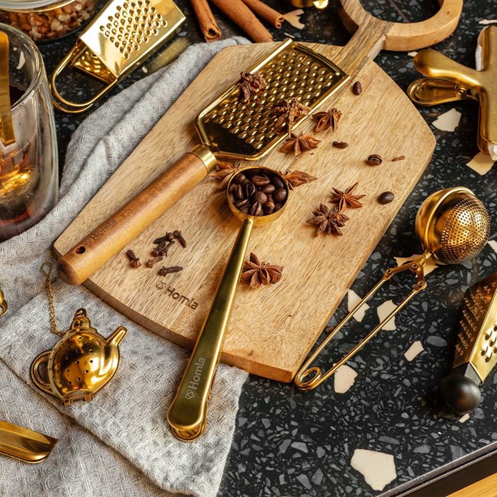 Zaparzacz do herbaty Homla złoty