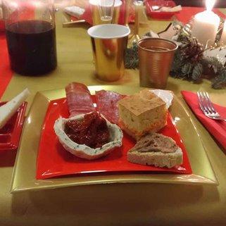 Złoty talerz OBIADOW kwadratowy mikrofala zmywarka