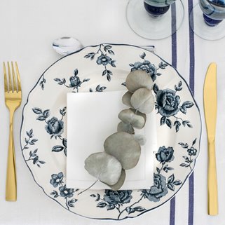 Złote Sztućce zestaw dla 6 osób 24 el zestaw dla 6 osób złota łyżeczka