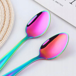 Łyżeczki opalizujące 12 sztuk