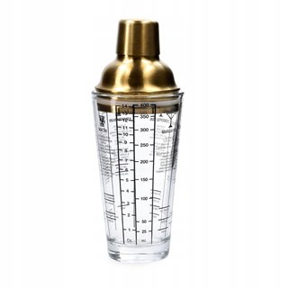Shaker do drinków złoty 0,4l