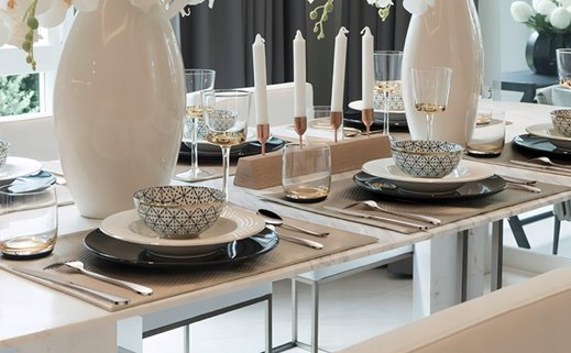 Komplet sztućców hiszpańskich Otto Koning 42 el