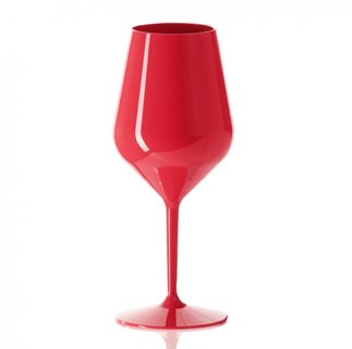 Kieliszki do wina czerwone Tworzywo do zmywarki