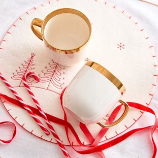 Zestaw kubków SINNES białych