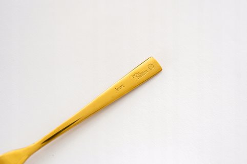 Łyżeczki Otto Koning złote 6 sztuk