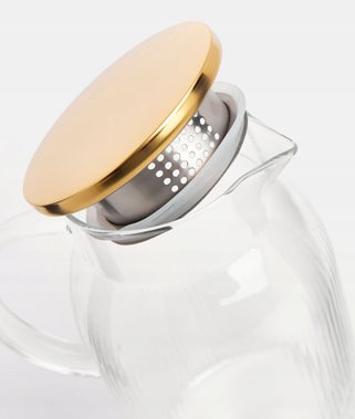 Dzbanek ze złotą pokrywką 1,4 l