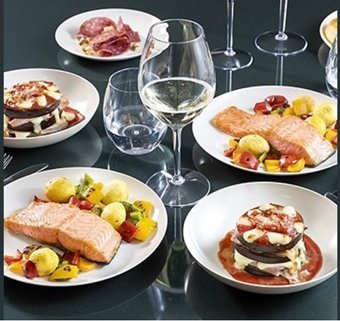 STOVEN – talerze premium Głębokie 6 szt. białe