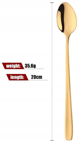 Łyżeczki do latte kolor 8 szt.