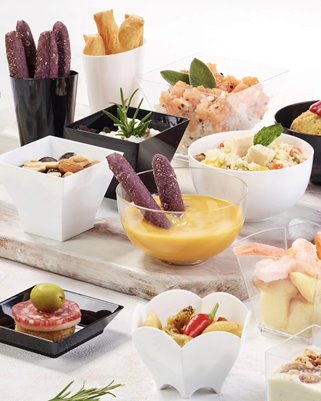 Elegancki Pucharek finger food 120 ml zmywarka 500