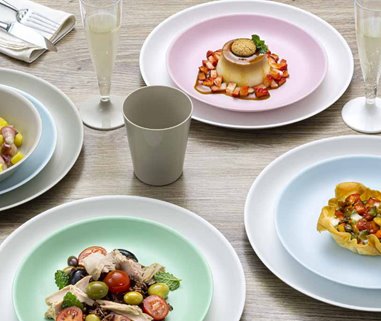 Kubek szary Tworzywo zmywarka mikrofala JAKOŚĆ