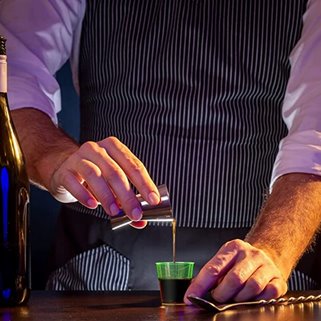 Kieliszki do wódki RÓŻOWE i NiEBIESKIE 20 sztuk