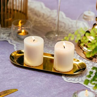 Tacka dekoracyjna złota 30 cm