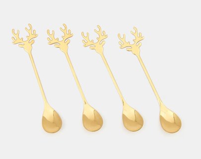Łyżeczki świąteczne 4 szt