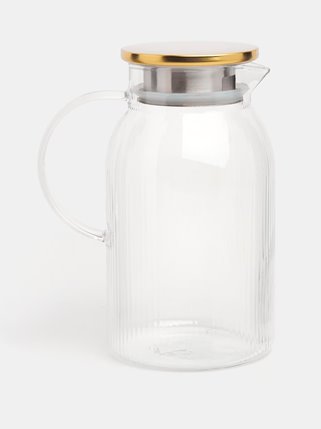 Dzbanek ze złotą pokrywką 1,4 l