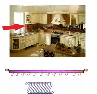 Zestaw przyborów kuchennych opalizujący 37 el